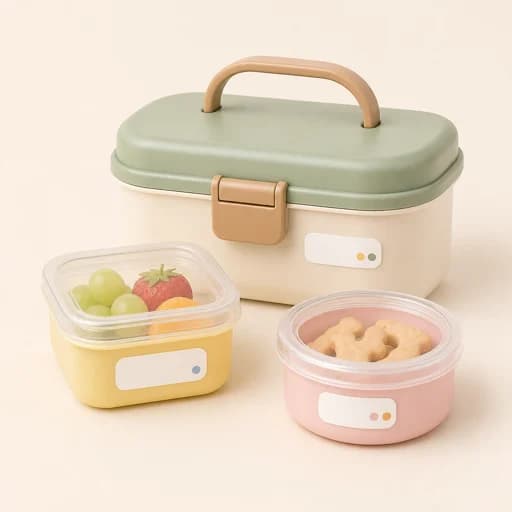 Lunch boxes and snack containers