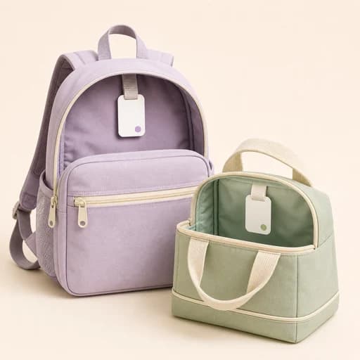 Backpacks and lunch bags